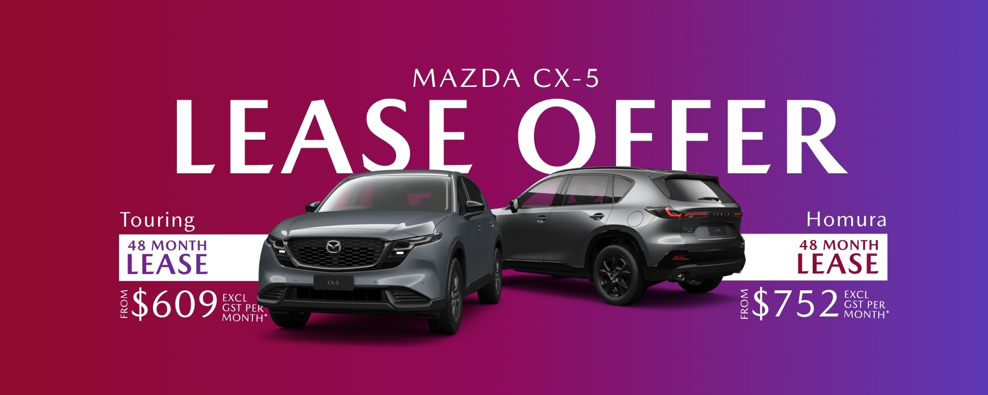 Mazda CX-5 Lease Offer